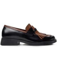Camper - Twins Fringed Loafers - Lyst