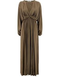 Philosophy Di Lorenzo Serafini - V-Neck Long Dress - Lyst