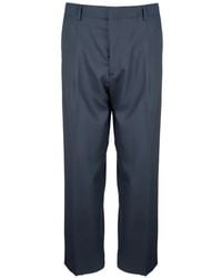 Costumein - Pleated Straight-Leg Trousers - Lyst