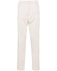 BOSS - Mid-rise Tapered Chinos - Lyst