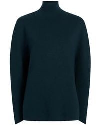 Another Tomorrow - Dolman-Sleeve Funnel-Neck Sweater - Lyst