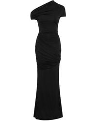 Paris Georgia Basics - Pascal One-Shoulder Maxi Dress - Lyst