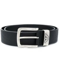 Emporio Armani - Riem Met Logoplakkaat - Lyst