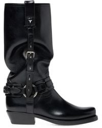 Fendi - Count Harness Knee-High Boots - Lyst