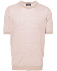 Peserico - T-shirt à design chiné - Lyst