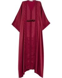 Reem Al Dhaheri - Embroidered Midi Kaftan - Lyst
