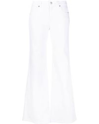 P.A.R.O.S.H. - Wide-leg High-waisted Jeans - Lyst