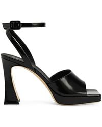 Giuseppe Zanotti - Emiyle 100Mm Leather Sandals - Lyst