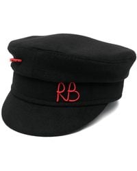 Ruslan Baginskiy - Baker-Boy-Mütze Mit Logo-Stickerei - Lyst