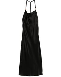 Marine Serre - Satin Maxi Slip Dress - Lyst