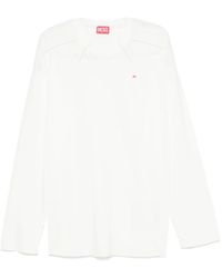 DIESEL - Panelled Long-Sleeve T-Shirt - Lyst