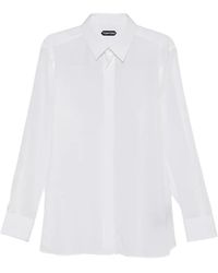 Tom Ford - Camisa Con Cuello - Lyst