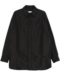 MM6 by Maison Margiela - Buttoned Long-Sleeve Shirt - Lyst