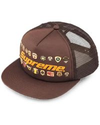 Supreme - Pin-Embellished Five-Panel Cap Hat - Lyst