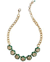 Bounkit - Odessa Onyx Amethyst Necklace - Lyst