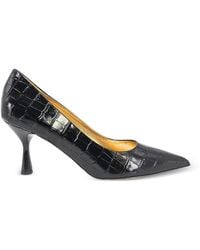 Madison Maison - Zapatos De Tacón Annuccia Con Efecto De Piel De Cocodrilo - Lyst