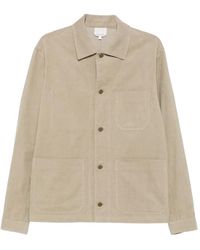A.P.C. - Veste-Chemise En Velours Côtelé À Poches Plaquées Rodney - Lyst
