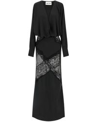 Vaillant Studio - Draped Lace Bolero Dress - Lyst