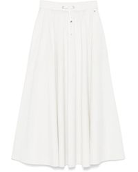 Herno - Flared Midi Skirt - Lyst
