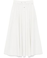 Herno - Flared Midi Skirt - Lyst