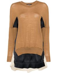 Undercover - Pullover Mit Einsätzen - Lyst