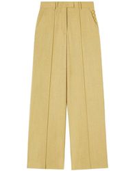 RETORI - Embroidered Wide-Leg Trousers - Lyst