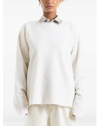 Sofie D'Hoore - Crew-Neck Drop-Shoulder Wool Sweater - Lyst