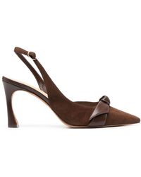 Alexandre Birman - Bow-Detailing Leather Pumps - Lyst