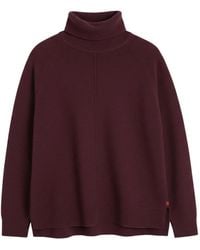 Chinti & Parker - Roll-Neck Raglan-Sleeve Sweater - Lyst