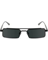 Calvin Klein - Rectangle-Frame Sunglasses - Lyst