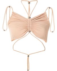 Dion Lee - Gathered Butterfly Crop Top - Lyst