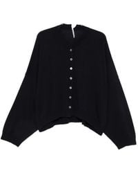 Liviana Conti - Button-Up Fine-Knit Cardigan - Lyst