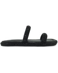 Casadei - Sirio Flat Sandals - Lyst