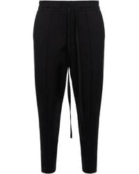 Hamza - Drawstring Panelled Trousers - Lyst