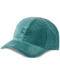 C.P. Company - Logo-Embroidered Corduroy Cap - Lyst