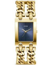 Guess - Rectangular-Case 28Mm Watch - Lyst