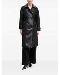 Guess - Gewatteerde Jas Met Ceintuur - Lyst