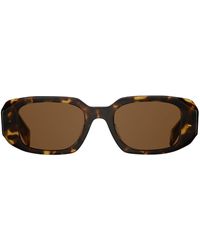 Prada - Symbole Rectangular-Frame Sunglasses - Lyst