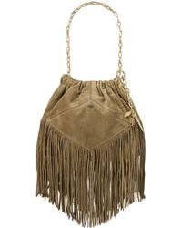 Ba&sh - June Fringe-Detail Shoulder Bag - Lyst