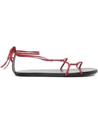 Jude - Atlas Woven Flat Sandals - Lyst