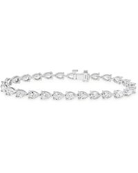 Jewels Aficionado - 18K Diamond Tennis Bracelet - Lyst