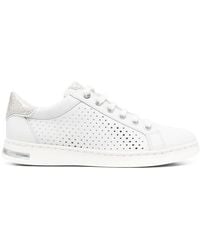 Geox - Jaysen Low-Top Leather Sneakers - Lyst