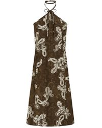 Tory Burch - Midikleid mit Paisley-Print - Lyst