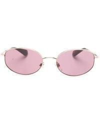 Burberry - Oval-Frame Sunglasses - Lyst