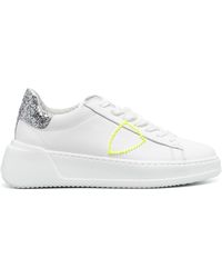 Philippe Model - Temple Leather Low-top Sneakers - Lyst