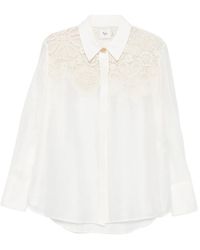 Aje. - Camicia Gia Con Ricamo - Lyst