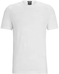 BOSS - Tiburt 355 Cotton T-Shirt - Lyst