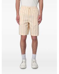 Lacoste - Gestreepte Shorts - Lyst