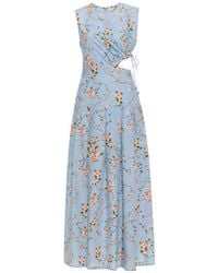 Agua Bendita - Otoño Navegante Midi Dress - Lyst
