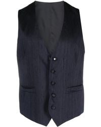 Lardini - Logo-Patch Waistcoat - Lyst